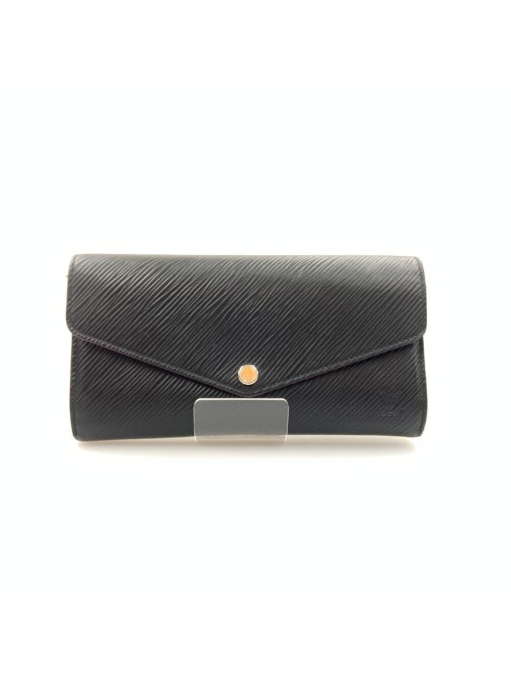 Louis Vuitton Epi Portefeuille Sarah Bifold Wallet Black Pink